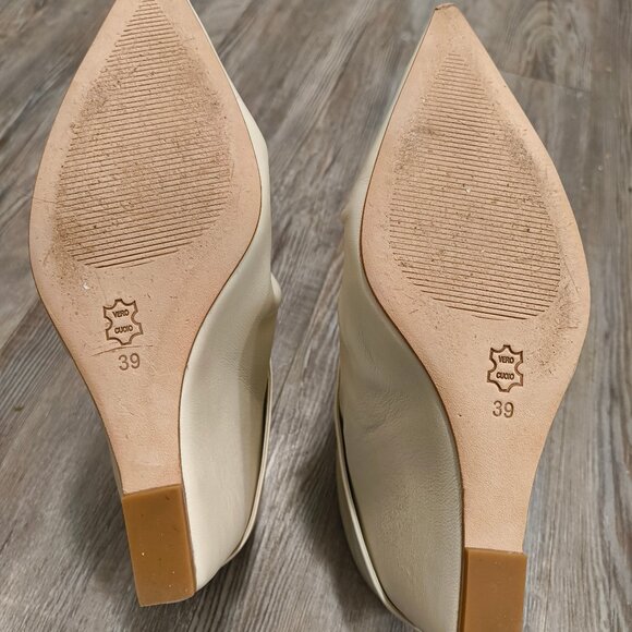 Nicholas K Jude Mule, lambskin leather, size W39, beige- RARE, sold out online! - Picture 16 of 16